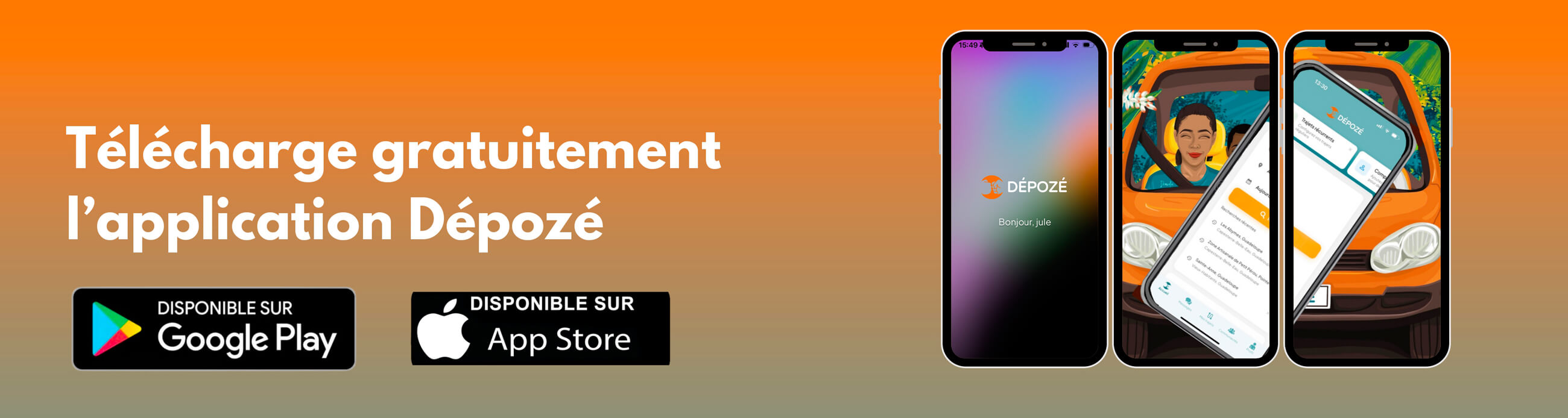 Téléchargez l'appli